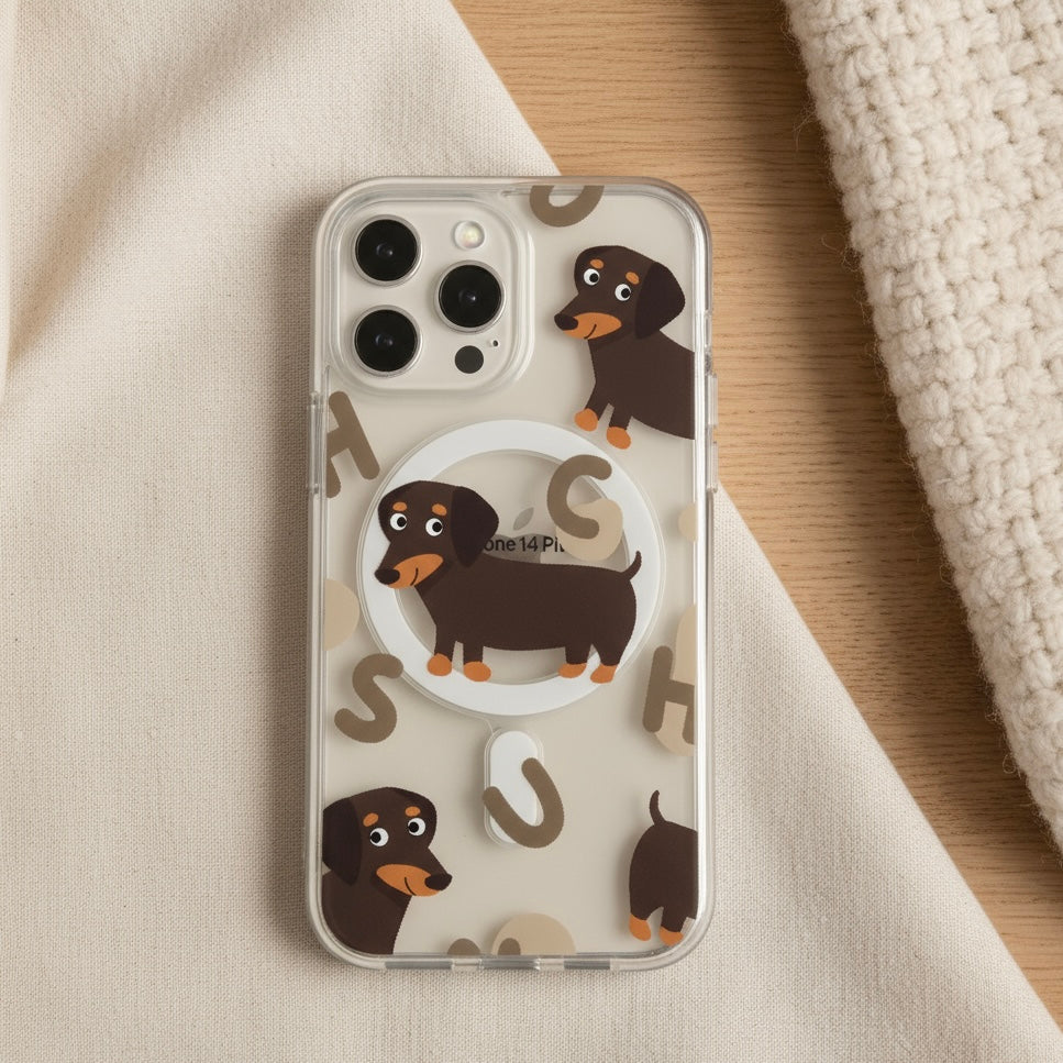 Dackel Magsafe Handyhülle