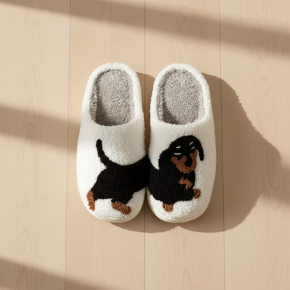 Dackel Hausschuhe