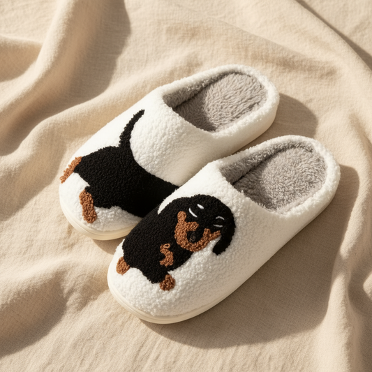 Dackel Hausschuhe