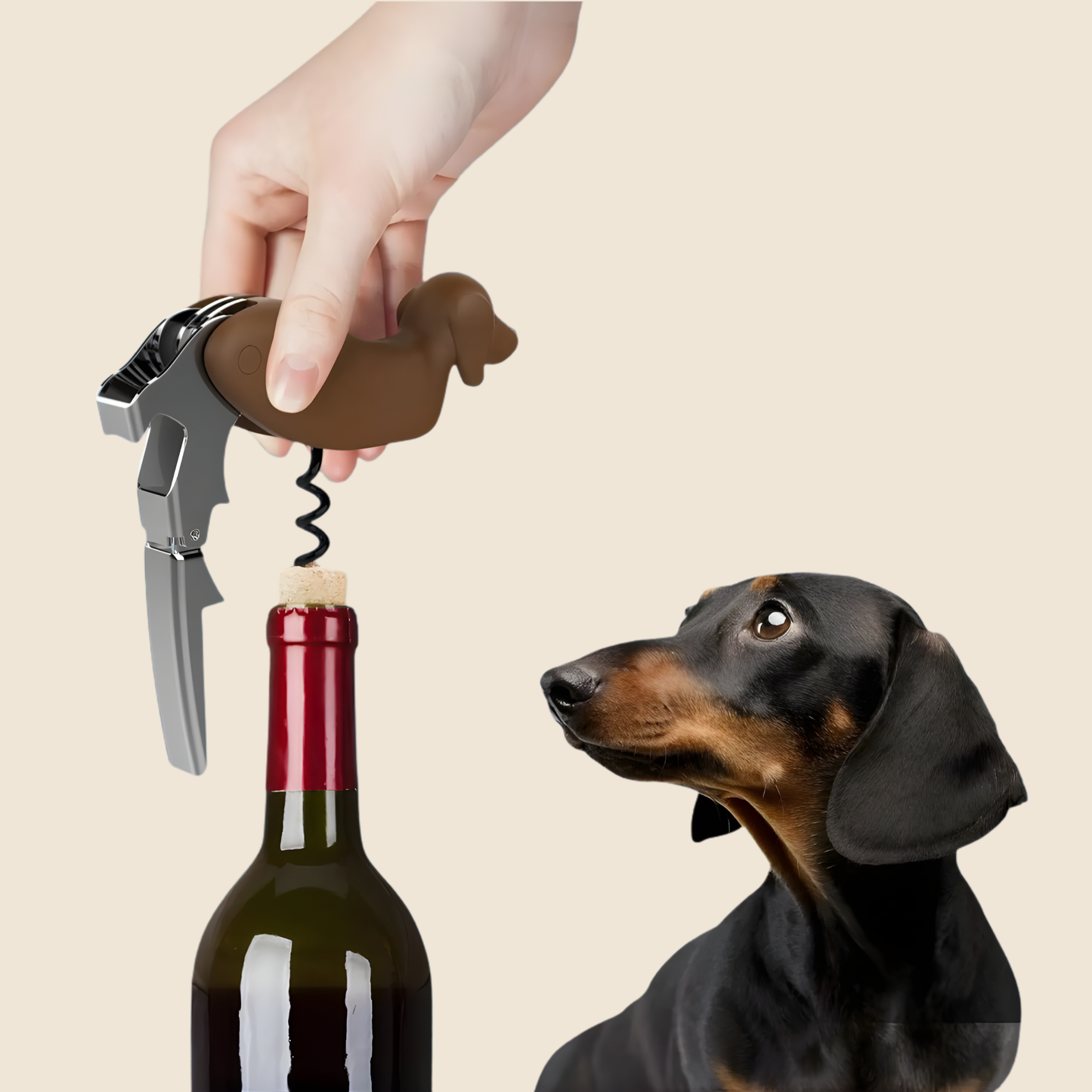 Dackel Flaschenöffner